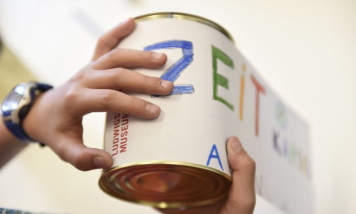 Zeitkapsel aus dem Kinder-Workshop im Ludwigsburg Museum
