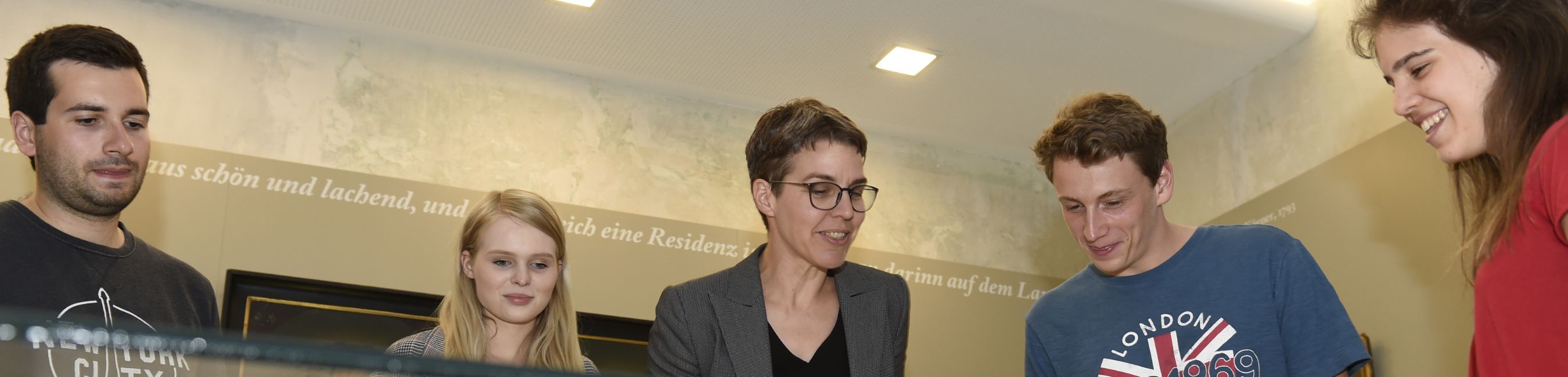 Gruppenführung im Ludwigsburg Museum