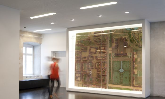 dreidimensionaler Stadtplan im Ludwigsburg Museum