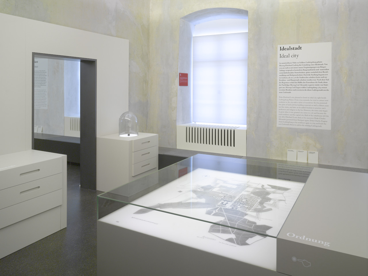 Dauerausstellung 300 Jahre - 300 Dinge Planstadt Ludwigsburg, Idealstadt